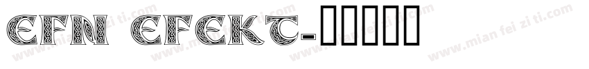 EFN Efekt字体转换